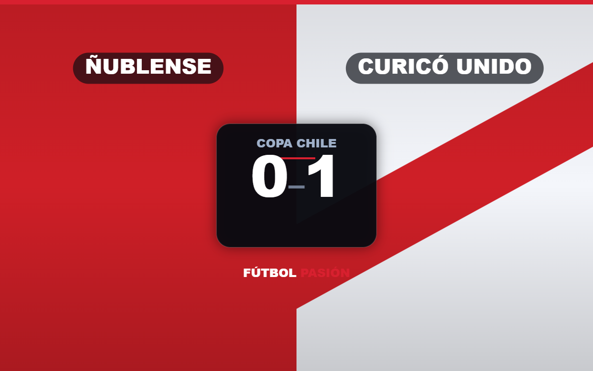 Ñublense cae 1-0 ante Curicó Unido en La Granja