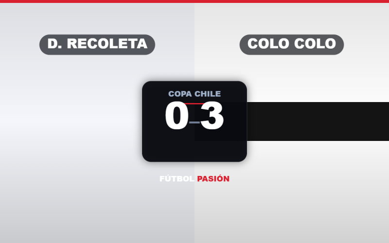 Deportes Recoleta cae 0-3 ante Colo Colo en Santa Laura