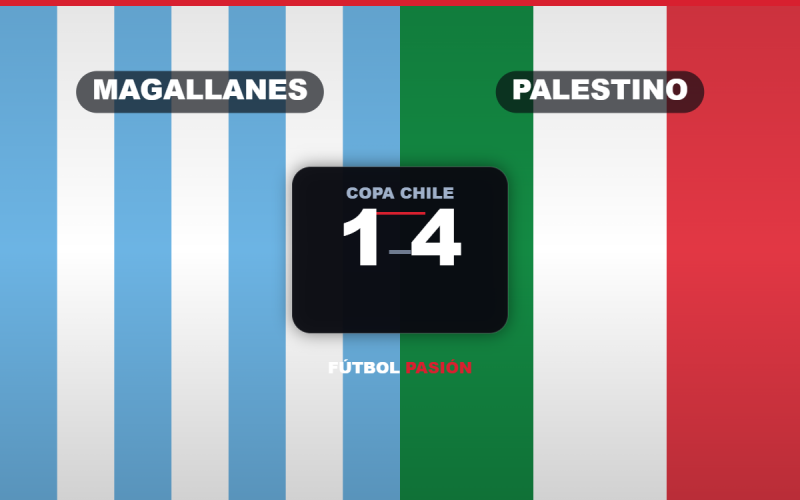 Magallanes cae goleado 4-1 ante Palestino en La Cisterna