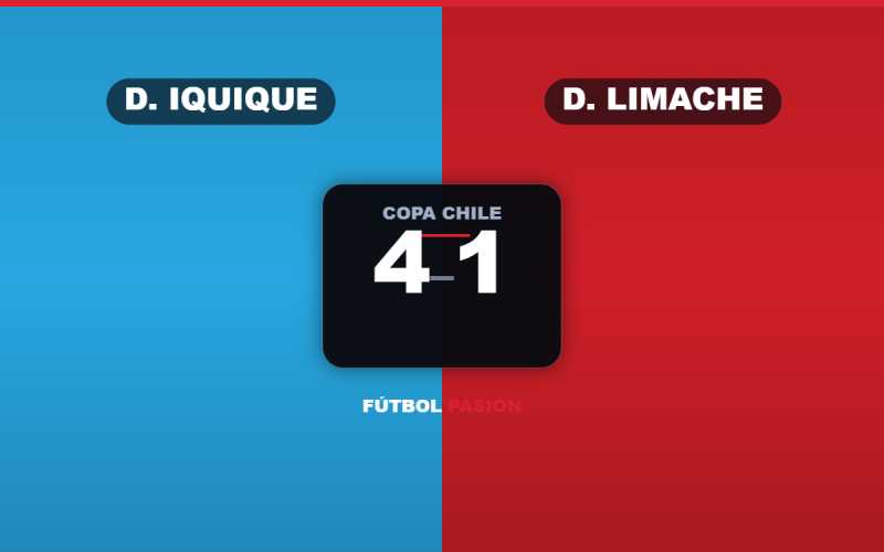 Deportes Iquique dio el golpe y goleó 4-1 a Limache como visita