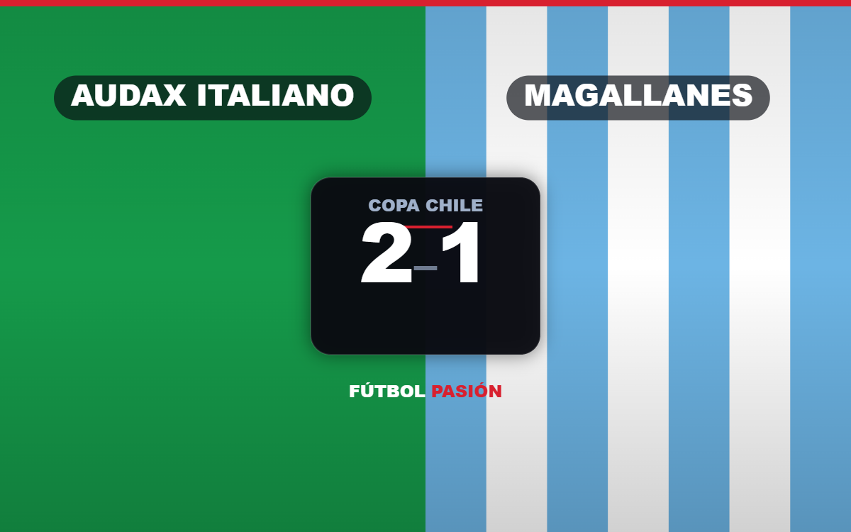 Audax Italiano venció 2-1 a Magallanes en La Florida