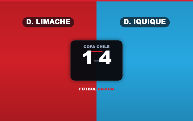 Deportes Limache cayó goleado 4-1 en casa ante Iquique