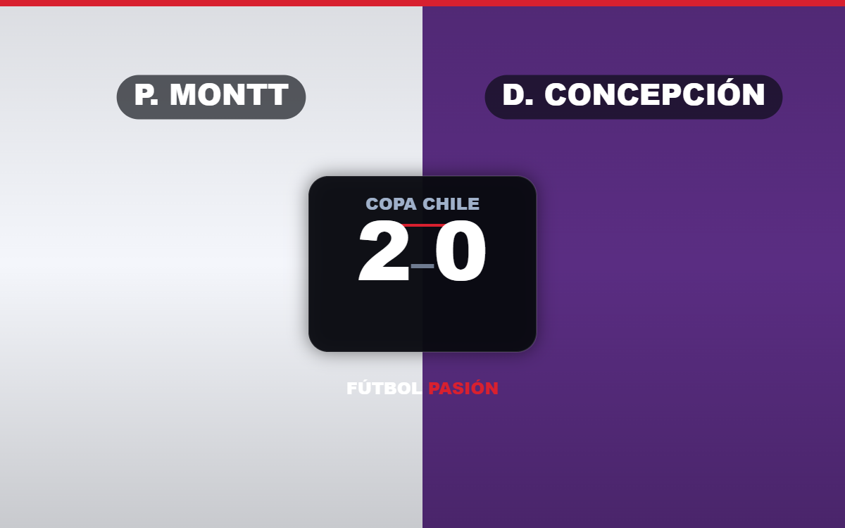 Deportes Puerto Montt venció 2-0 a Deportes Concepción y comparte la cima