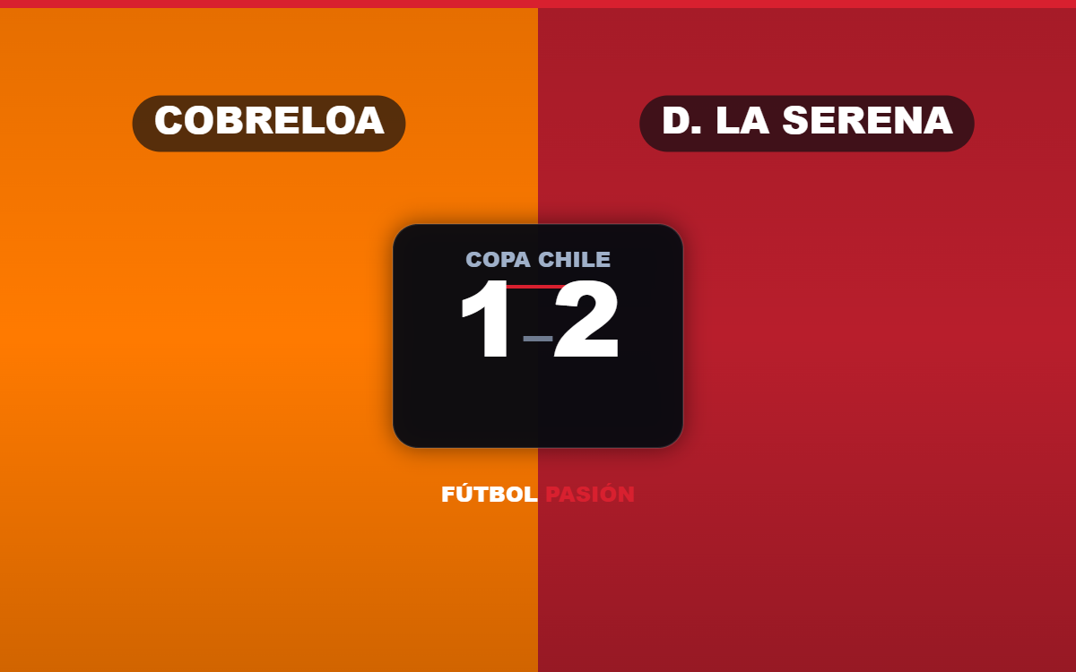 Cobreloa cayó 1-2 ante La Serena y dejó escapar puntos clave