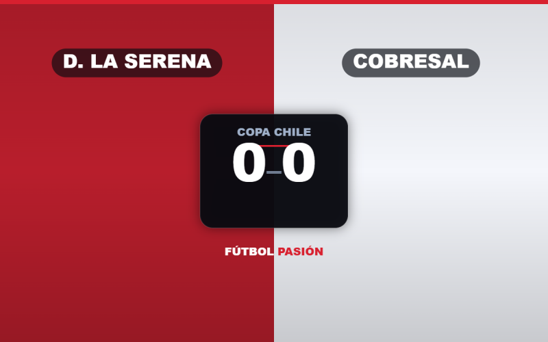 Deportes La Serena rescata un empate sin goles ante Cobresal jugando con diez por Copa Chile