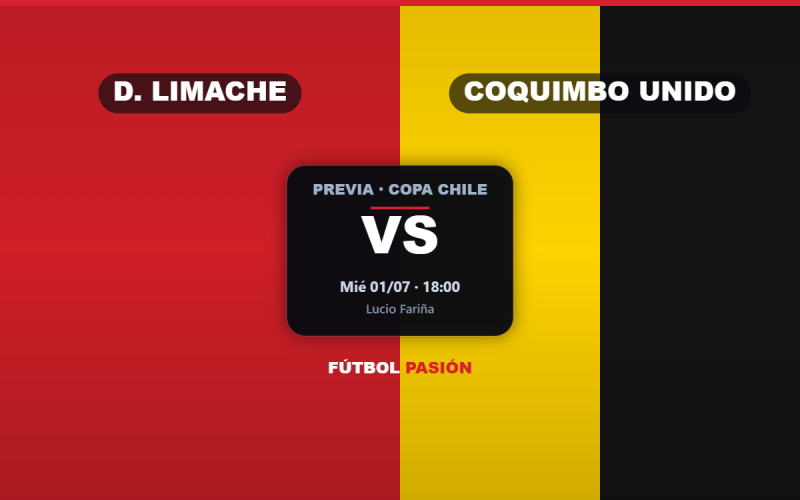 Deportes Limache recibe al puntero Coquimbo Unido