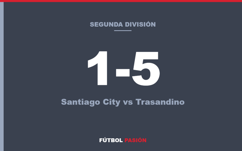 Santiago City cae goleado 5-1 ante Trasandino en Los Andes