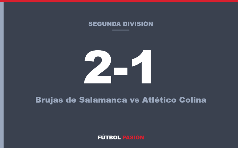 Brujas de Salamanca gana 2-1 en su visita a Atlético Colina