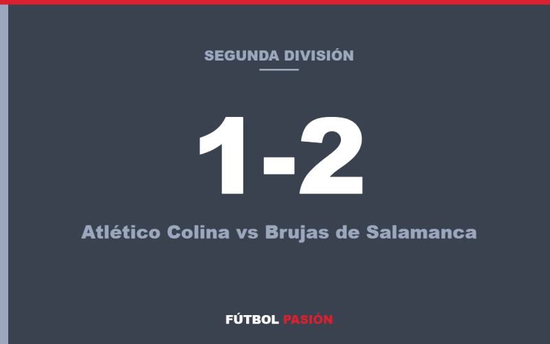 Atlético Colina cae 2-1 ante Brujas de Salamanca