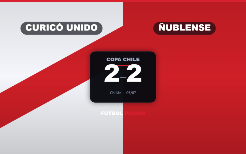 Curicó Unido rescató un empate ante Ñublense pero se quedó en el camino