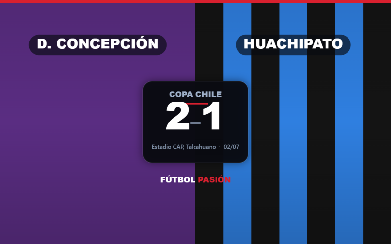 Deportes Concepción volvió a sacar ventaja a Huachipato en su segundo cruce de la semana