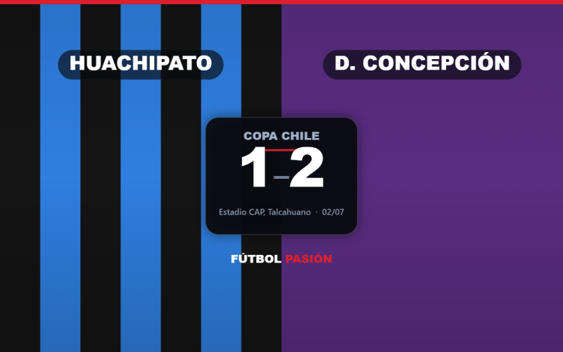 Huachipato no pudo con Deportes Concepción y sumó su segunda caída ante el mismo rival