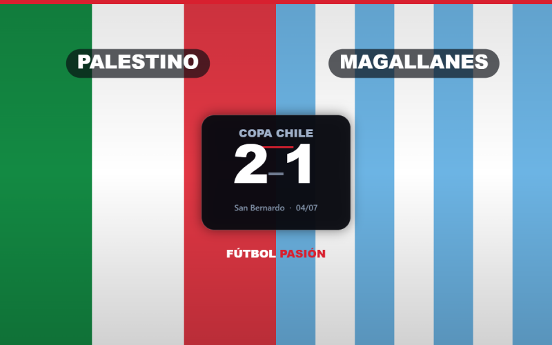 Palestino se impuso 1-2 a Magallanes como visitante